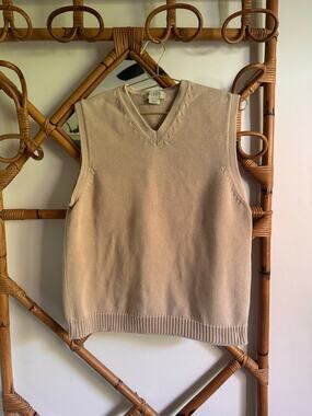 Vintage JCrew V-Neck Sleeveless Vest